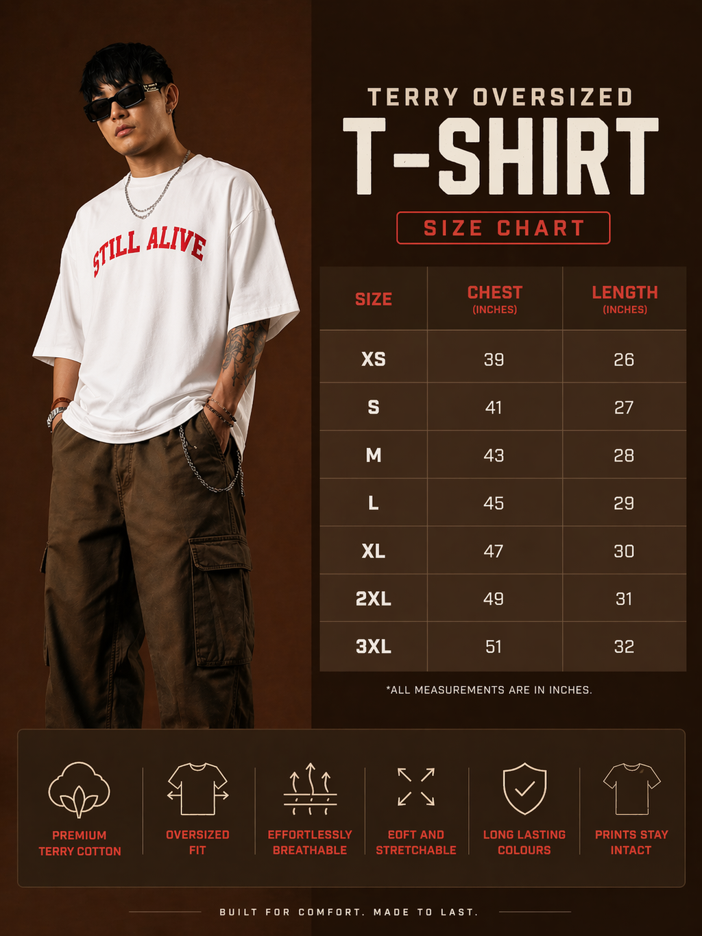 Still Alive Oversized Tee
