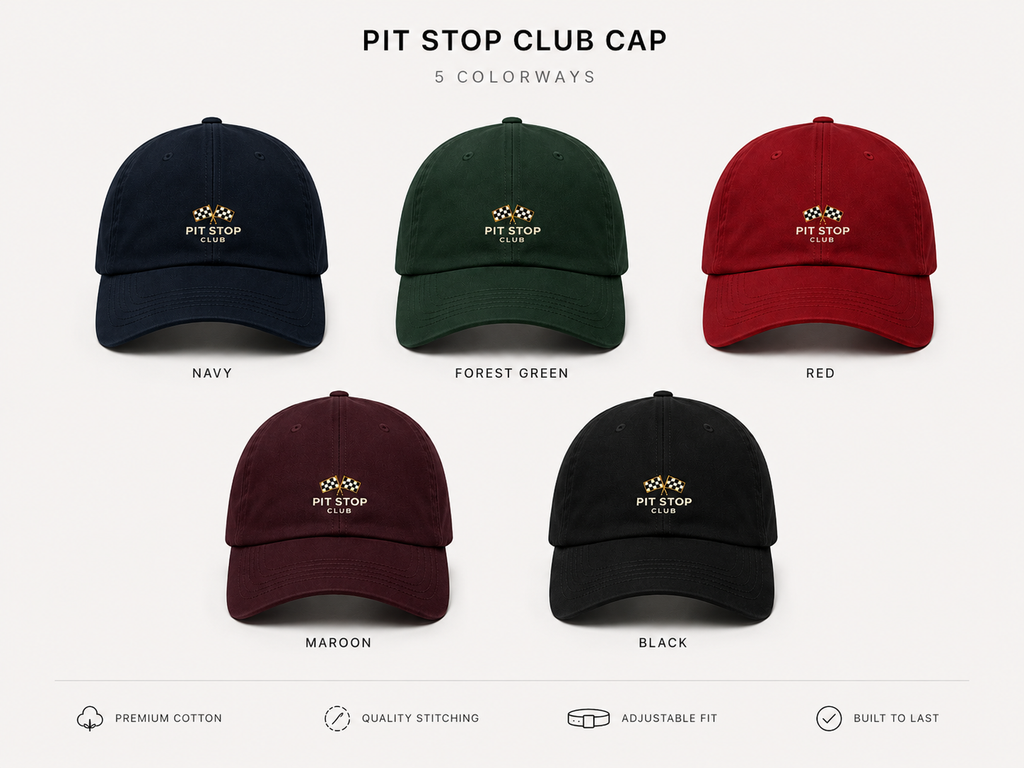 Pit Stop Club Cap