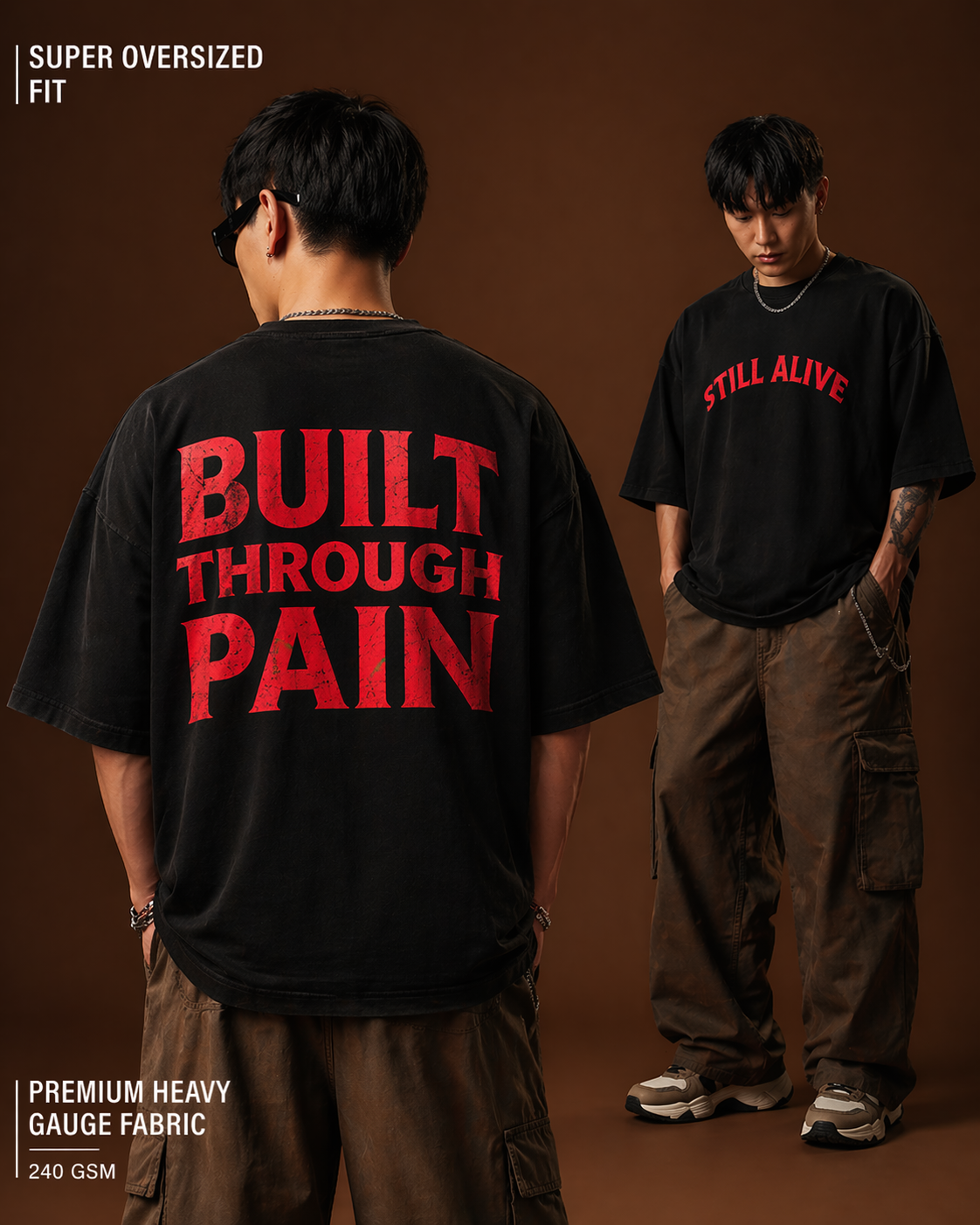 Still Alive Oversized Tee