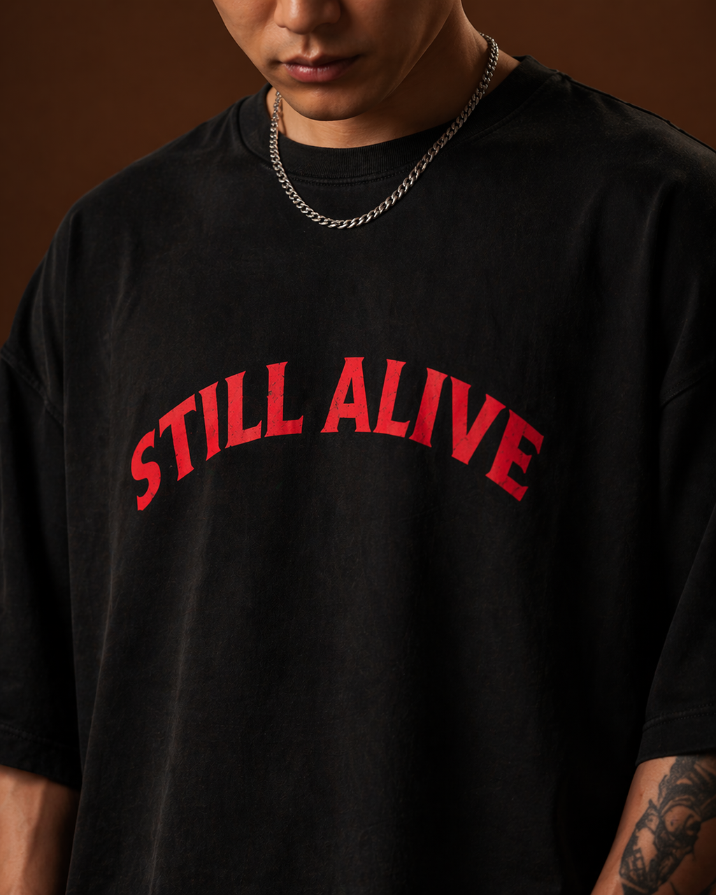 Still Alive Oversized Tee